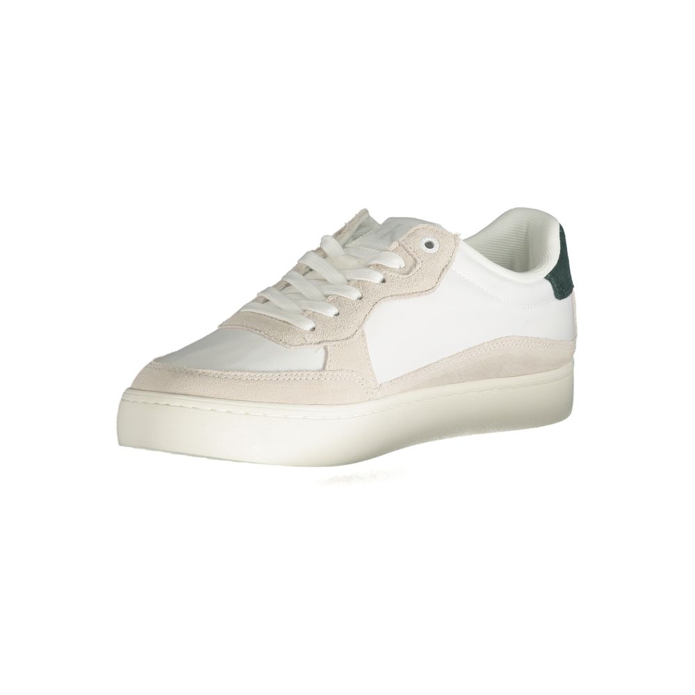 Calvin Klein Vita Läder Herr Sneaker