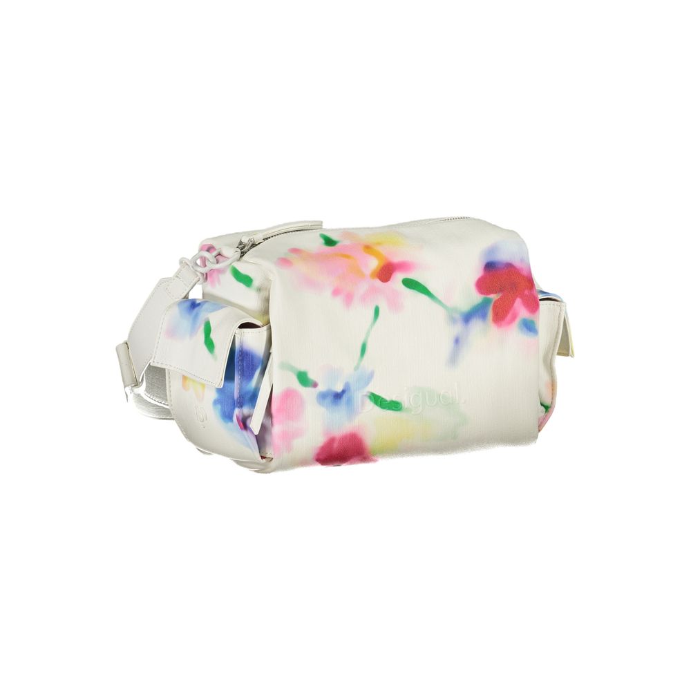 Desigual vit handväska i polyeten