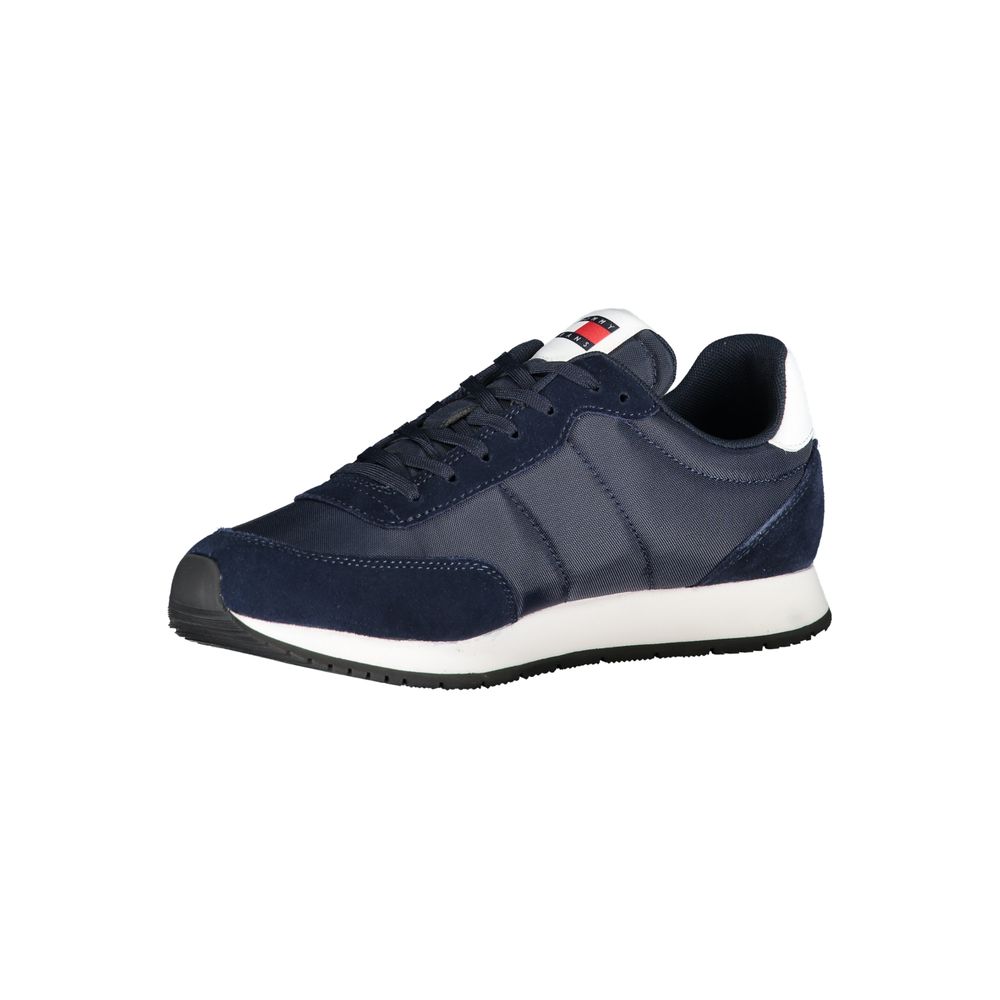 Tommy Hilfiger Blå Polyester Sneaker