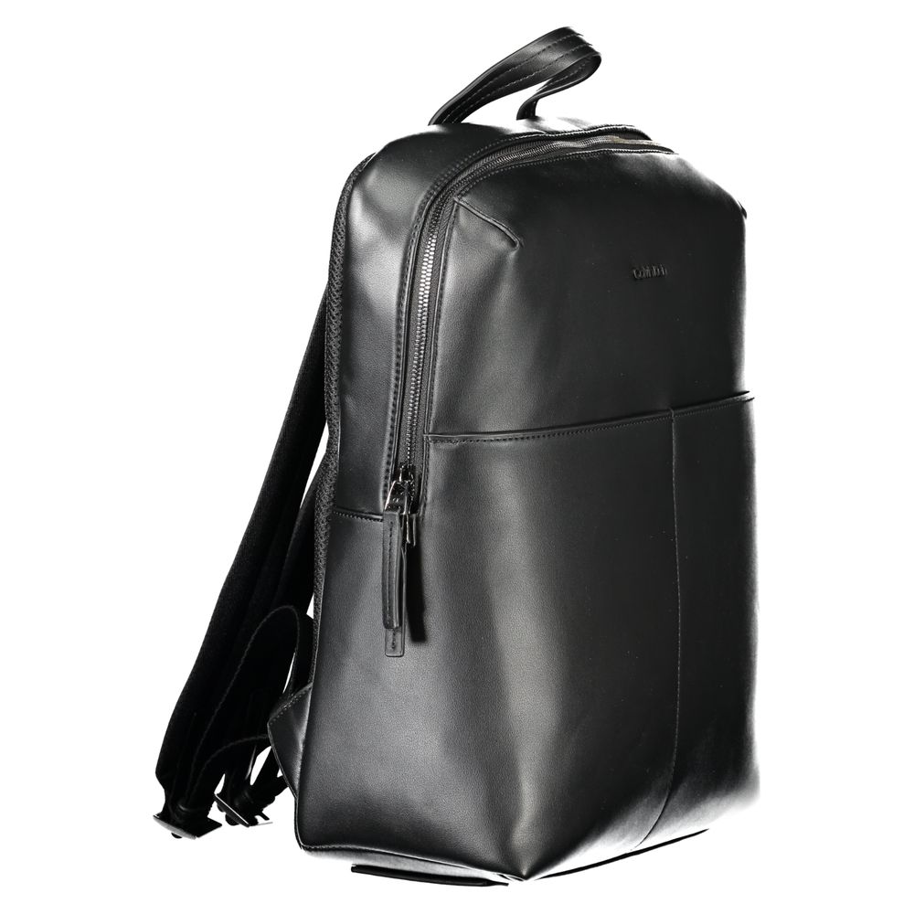 Calvin Klein svart polyetenryggsäck