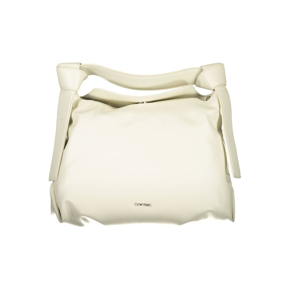 Calvin Klein beige polyesterväska