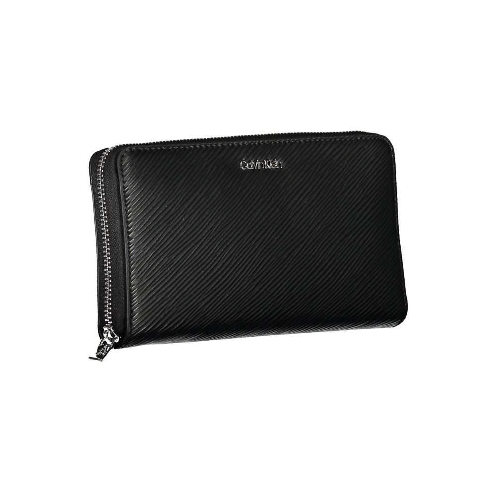 Calvin Klein svart polyetenplånbok