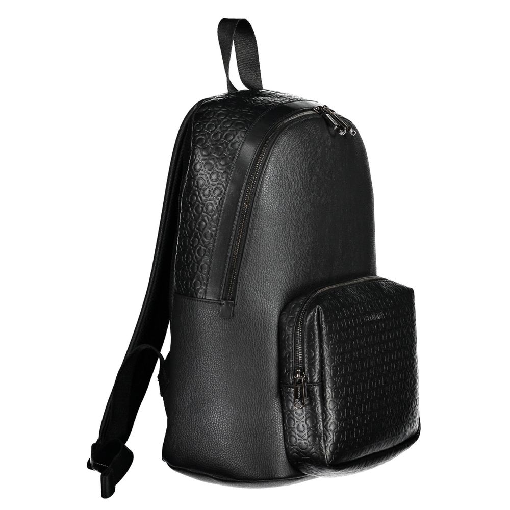 Calvin Klein svart polyesterryggsäck