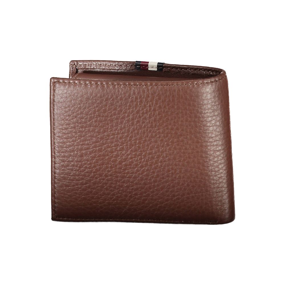 Tommy Hilfiger brun läderplånbok