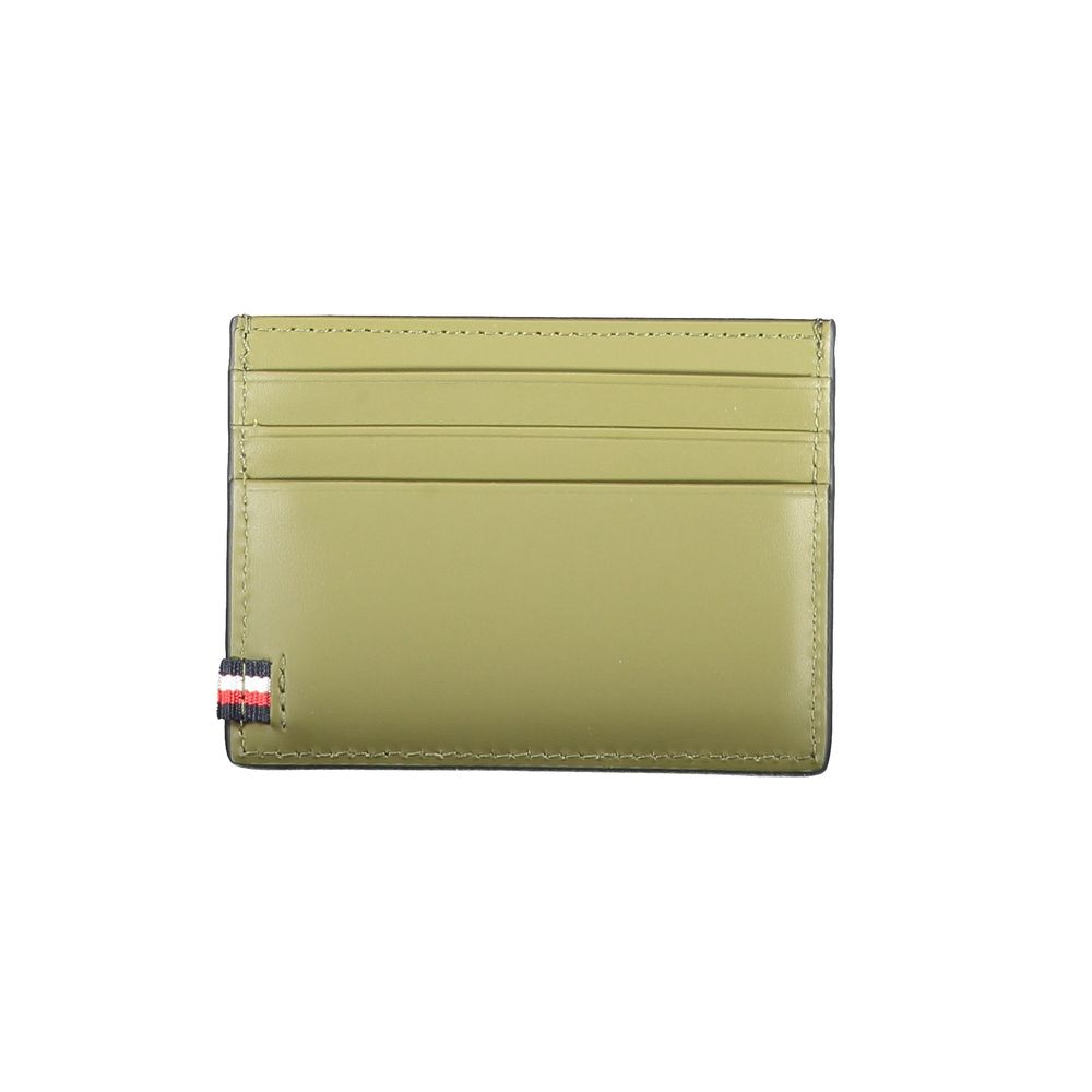 Tommy Hilfiger svart läderplånbok