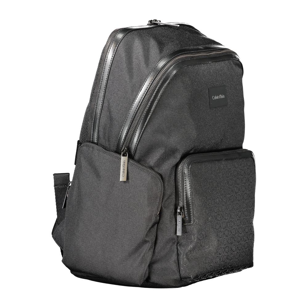 Calvin Klein svart polyesterryggsäck