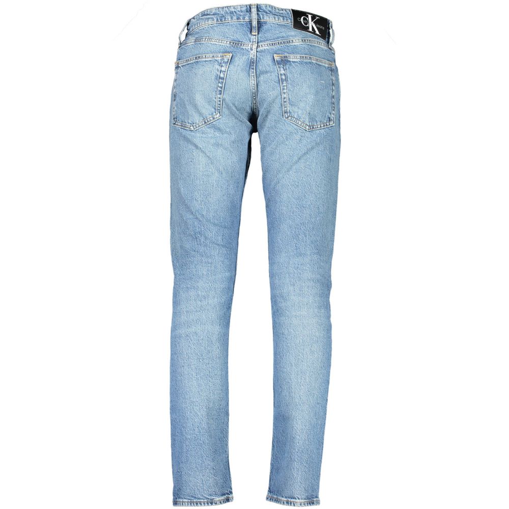Calvin Klein Blå Bomullsjeans & Byxor