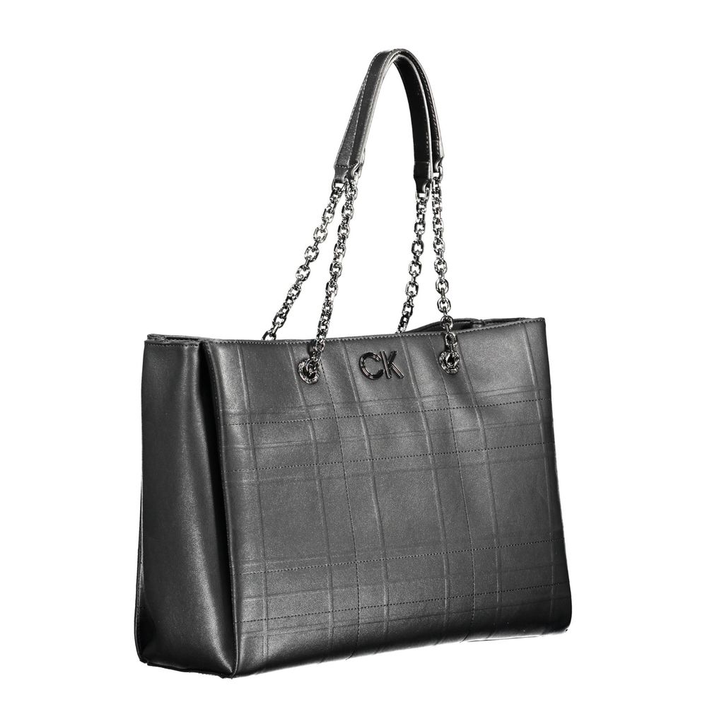 Calvin Klein svart polyesterväska