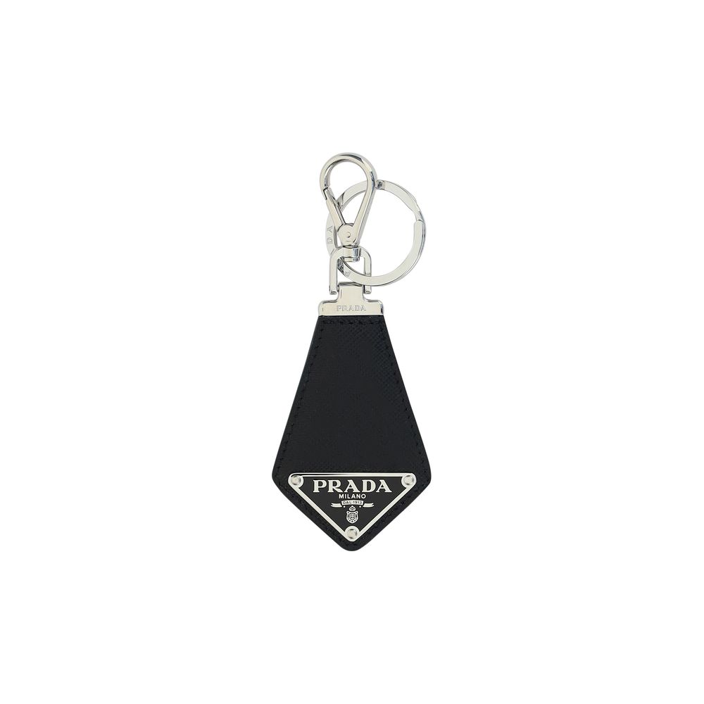 Prada Saffiano lädernyckelring