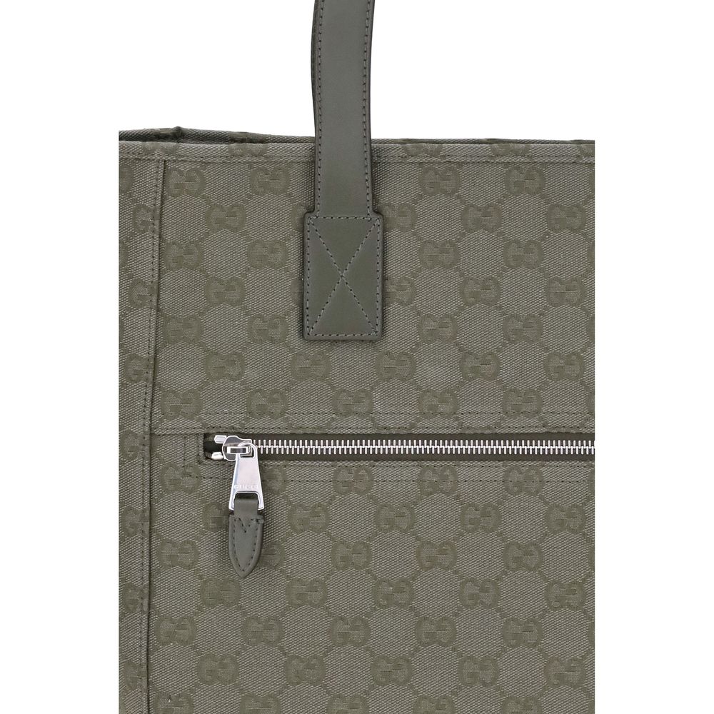 Gucci GG canvas medium tygväska