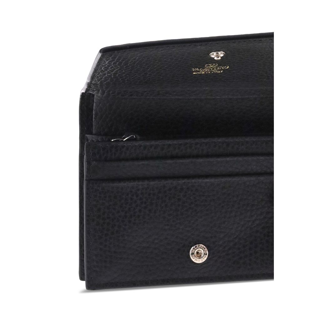 Valentino Garavani Rockstud läderplånbok