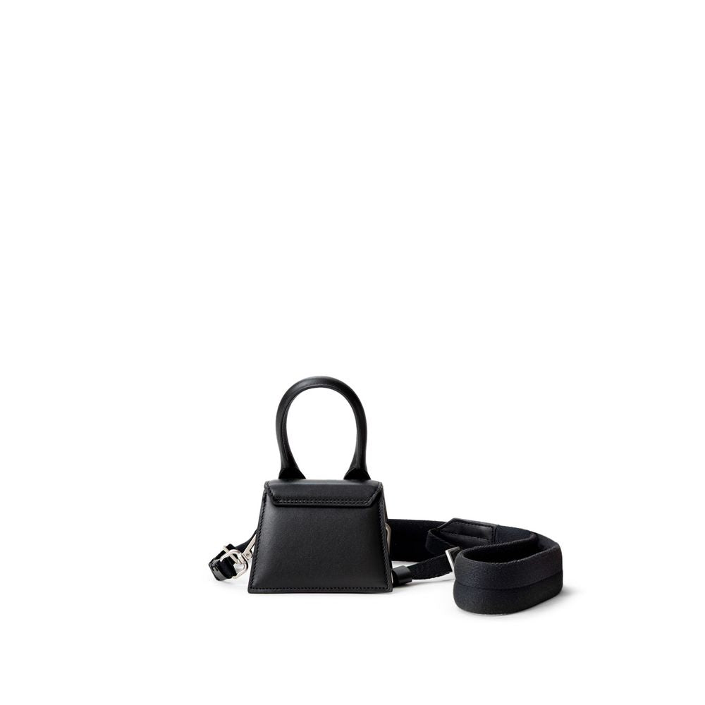 Jacquemus svart läderhandväska