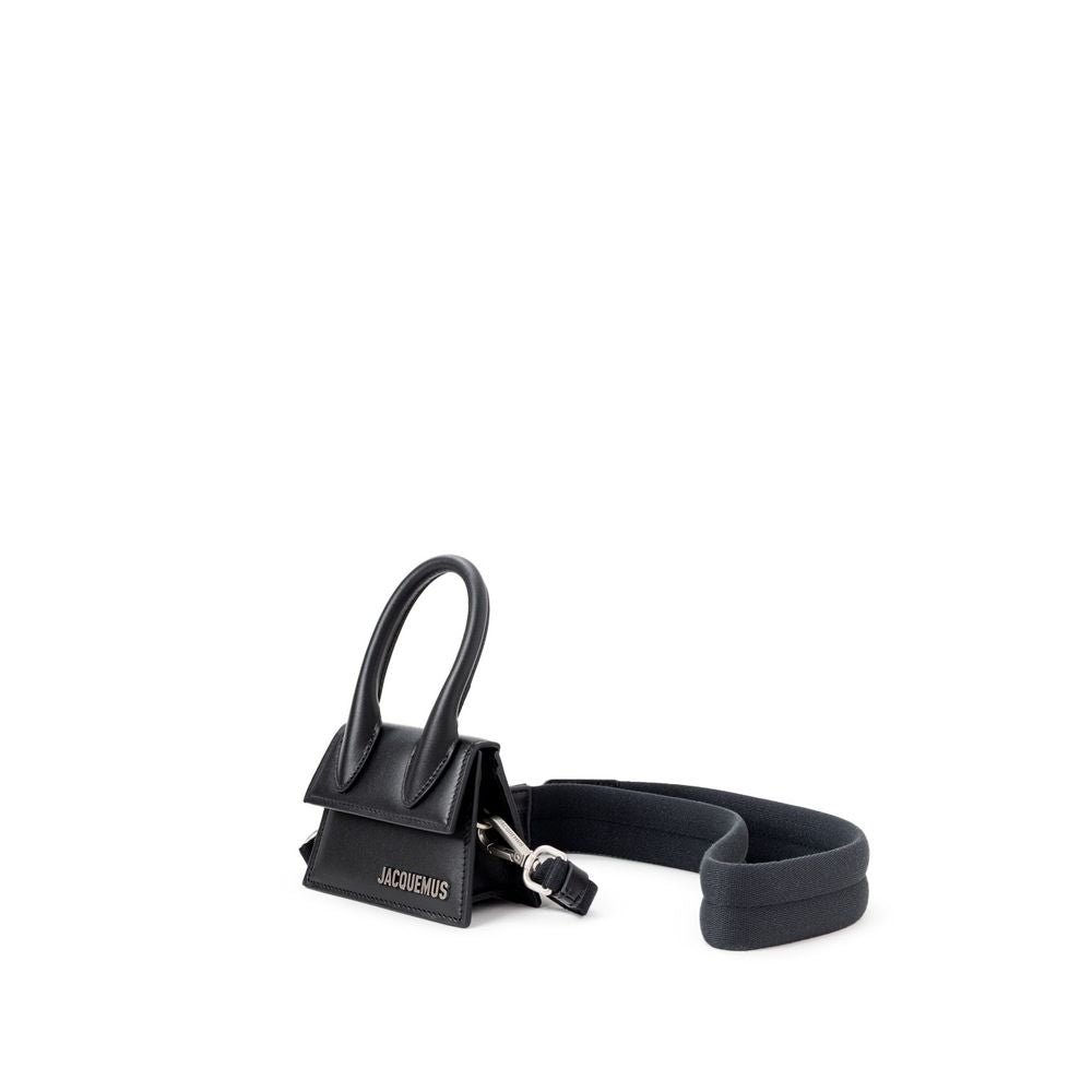 Jacquemus svart läderhandväska