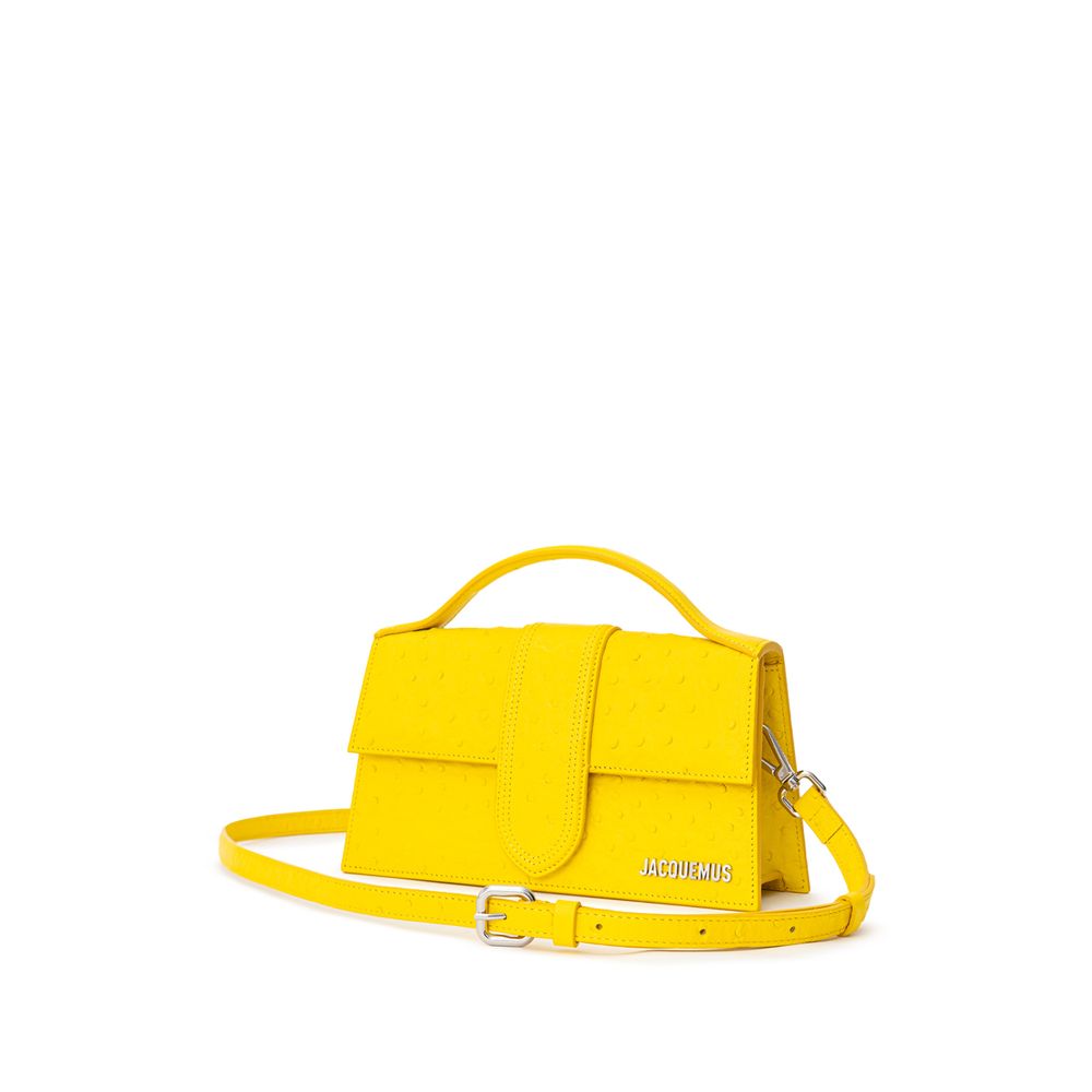 Jacquemus Gul Läderväska