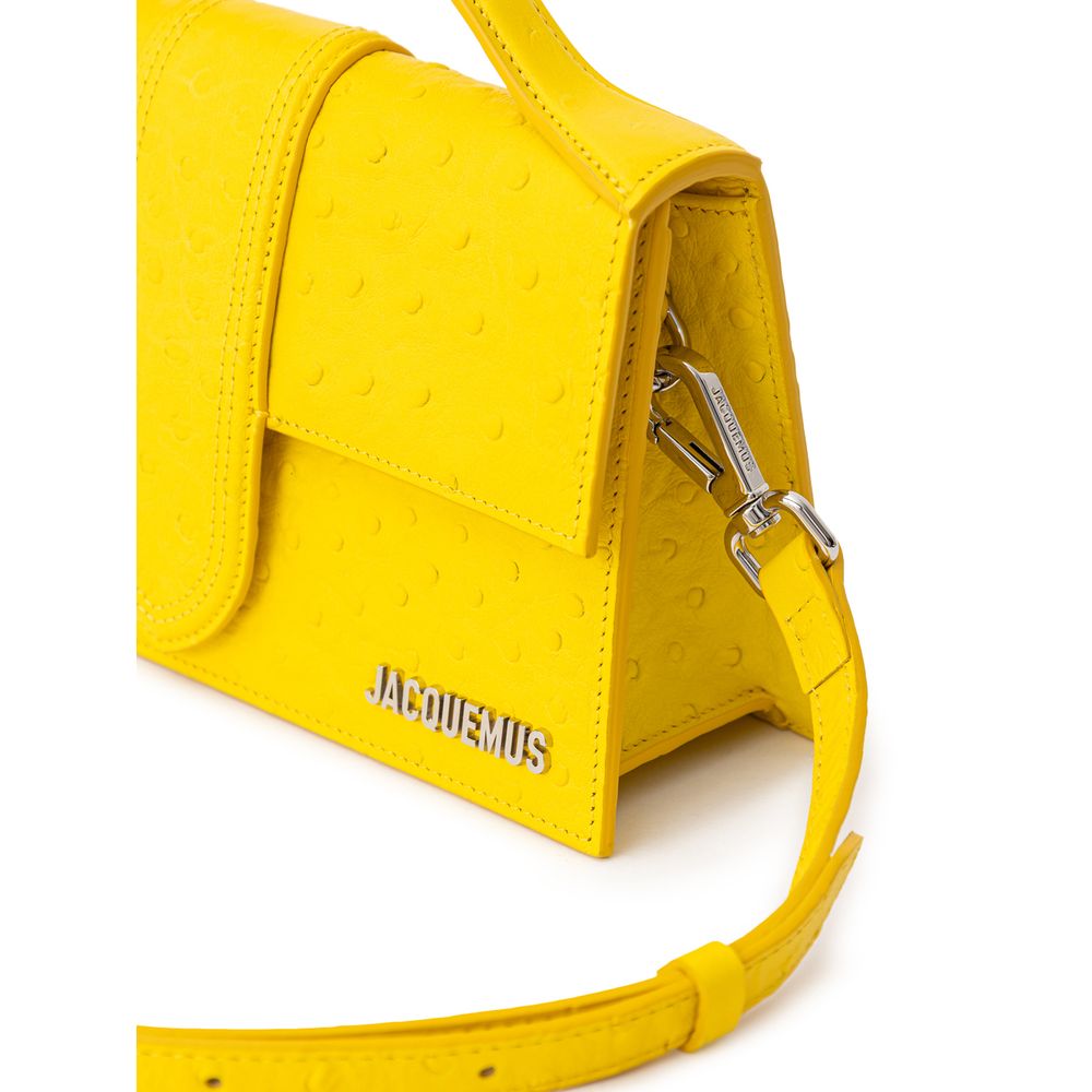 Jacquemus Gul Läderväska