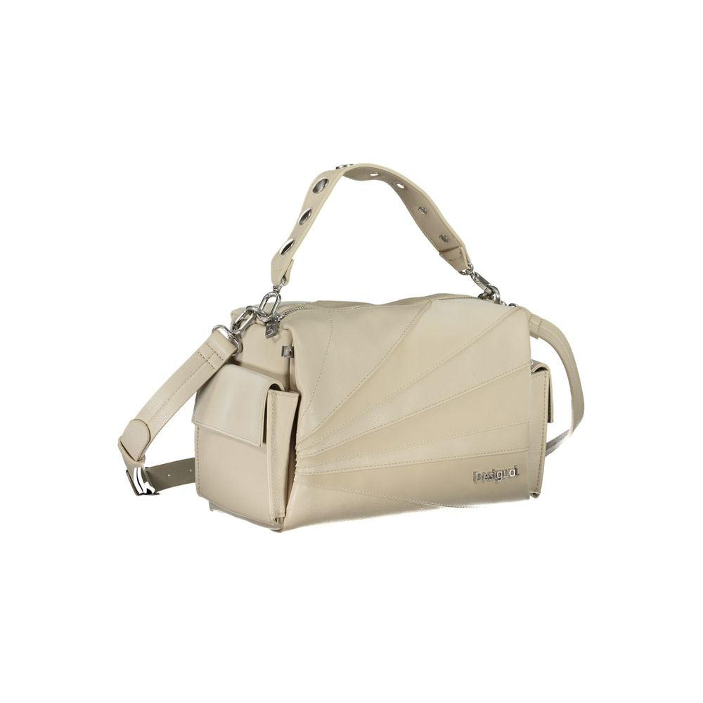 Desigual Beige Polyeten Handväska