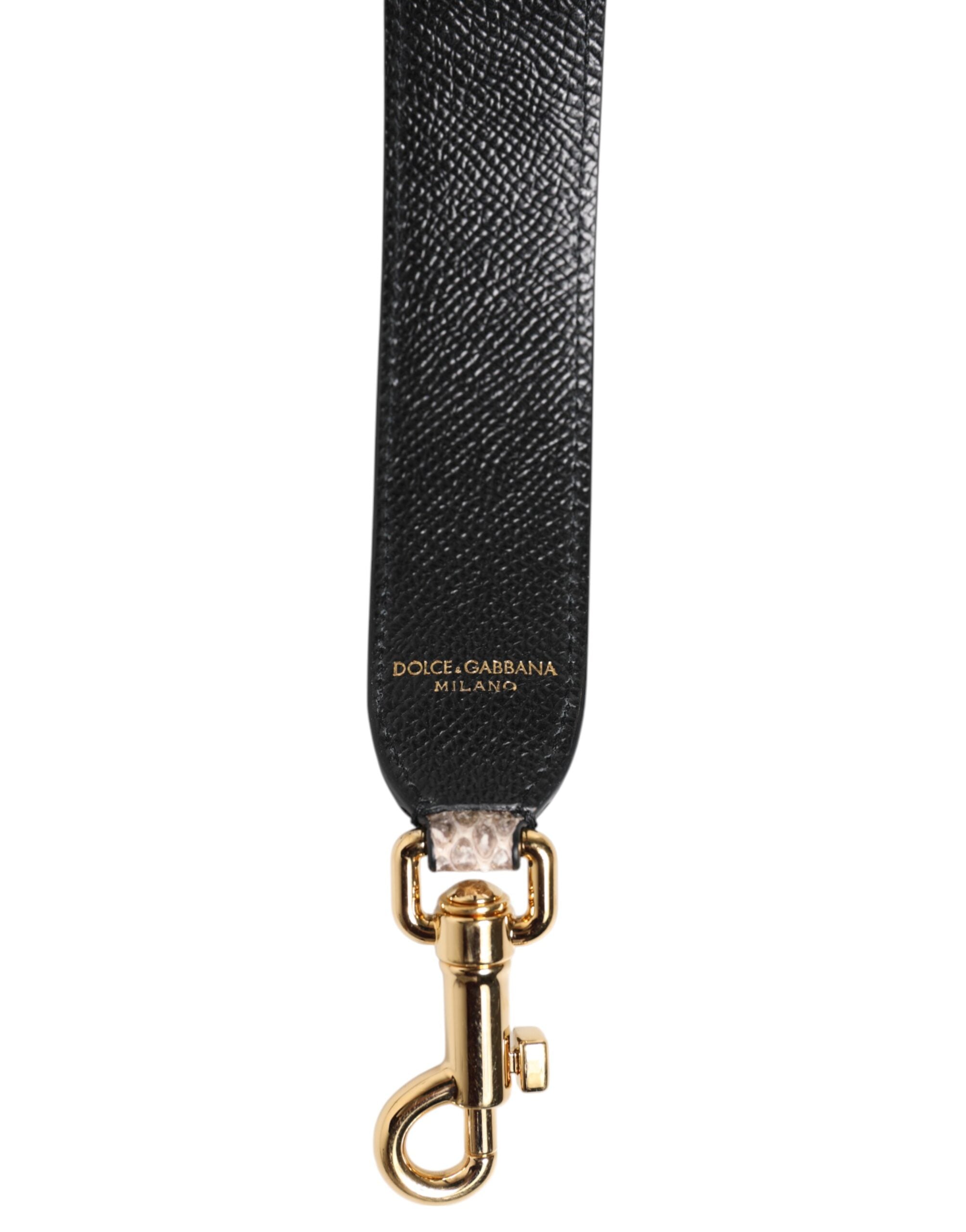 Dolce & Gabbana Multicolor DG AMORE Patch Väska Tillbehör Axelrem