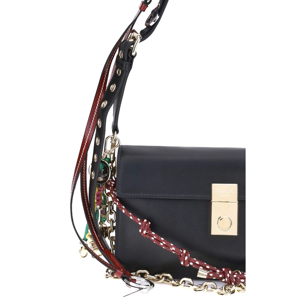 Prada Soft Sound liten axelväska