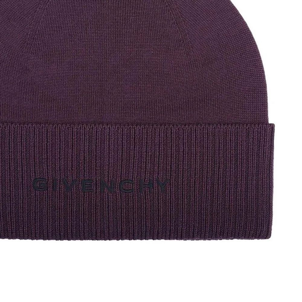 Givenchy ullhatt med logotyp