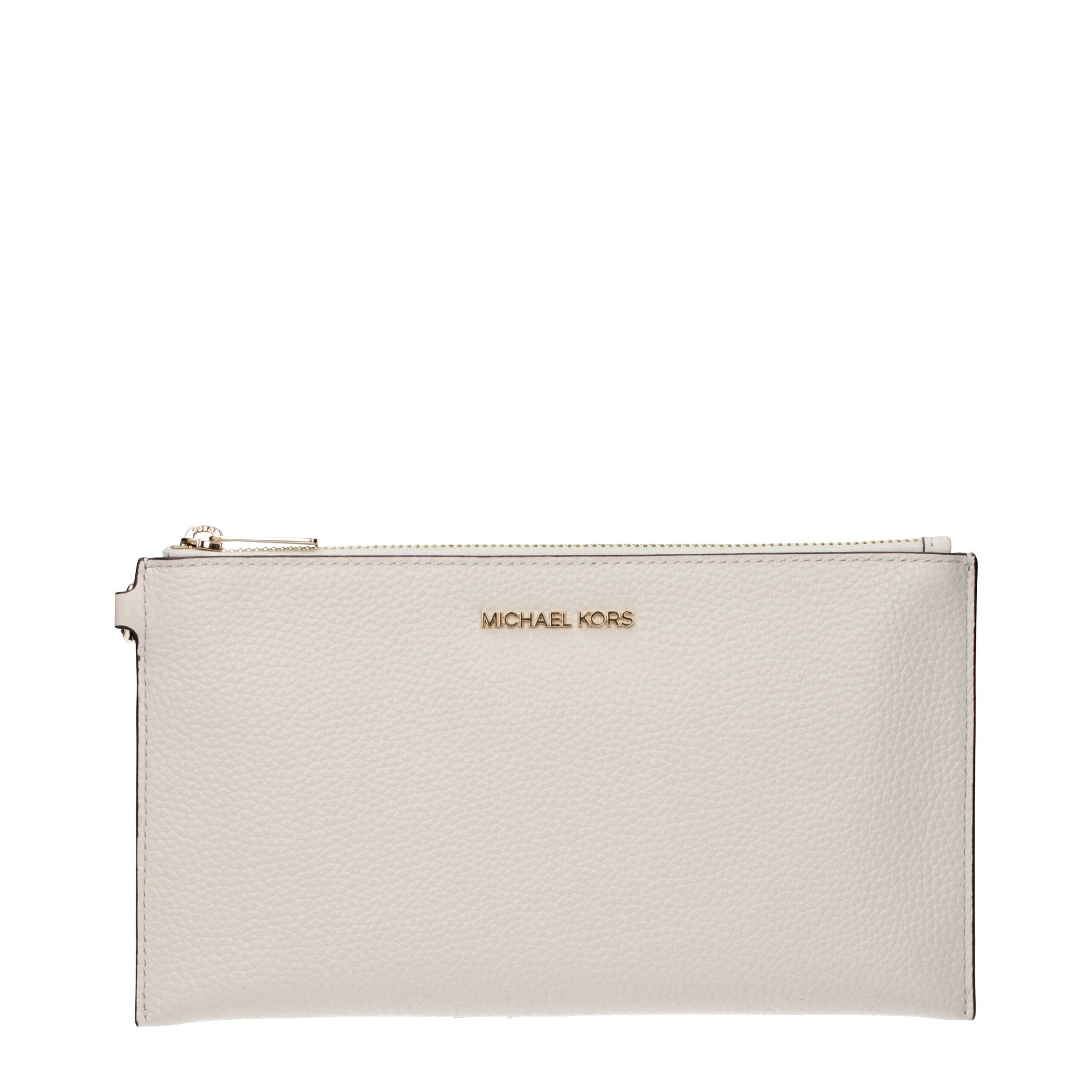 Michael Kors Beige Läderkuvertväskor