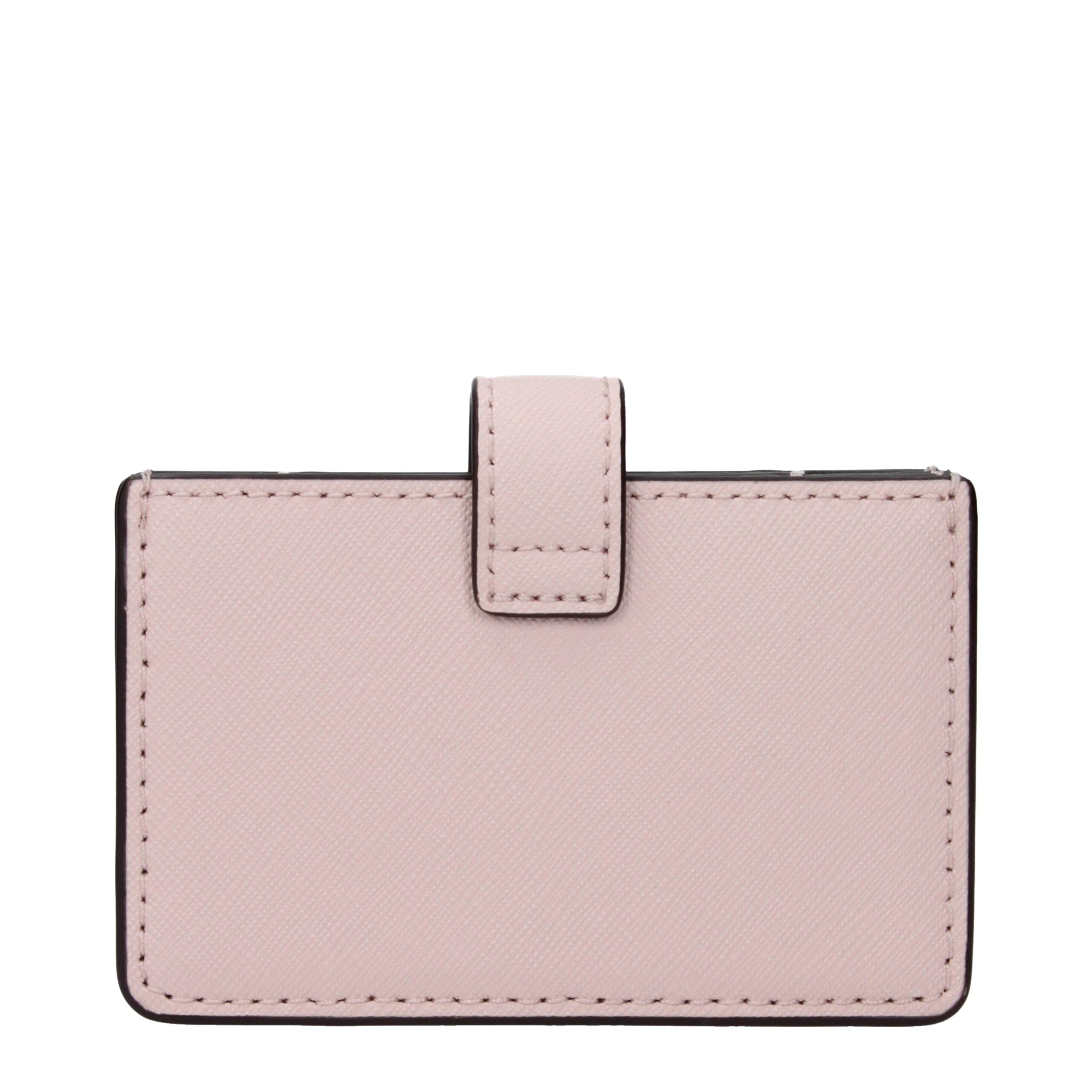 Michael Kors Rosa Läderkorthållare