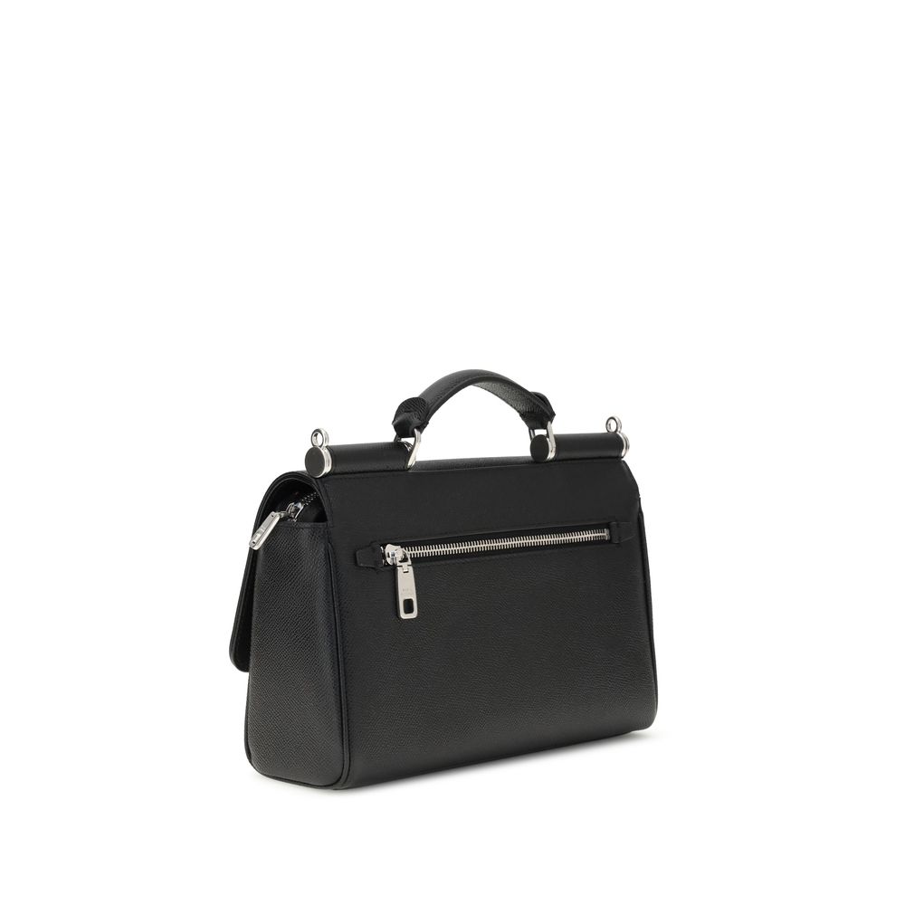 Dolce & Gabbana My Sicily läderhandväska