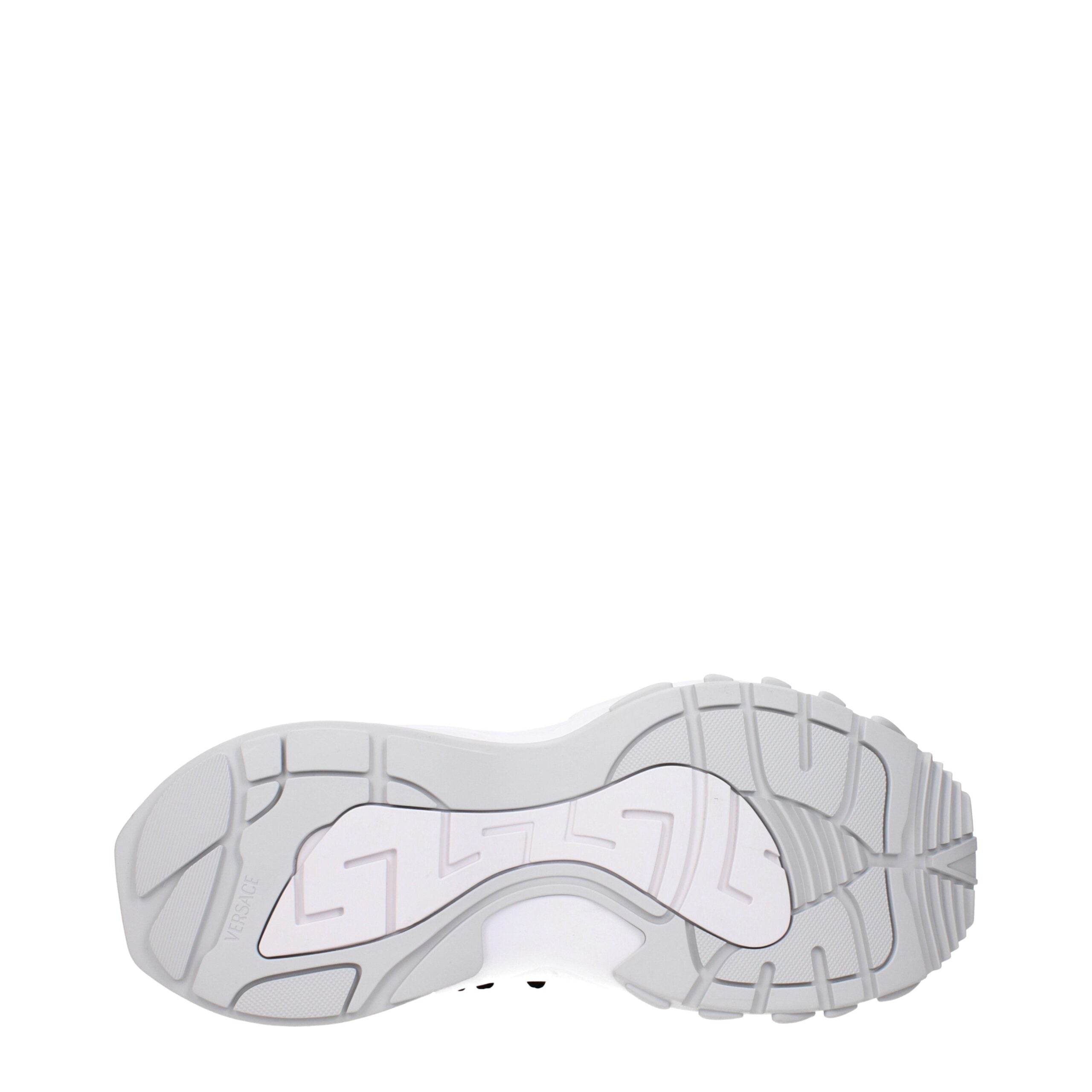 Versace Röda Tyg Athletic Sneakers