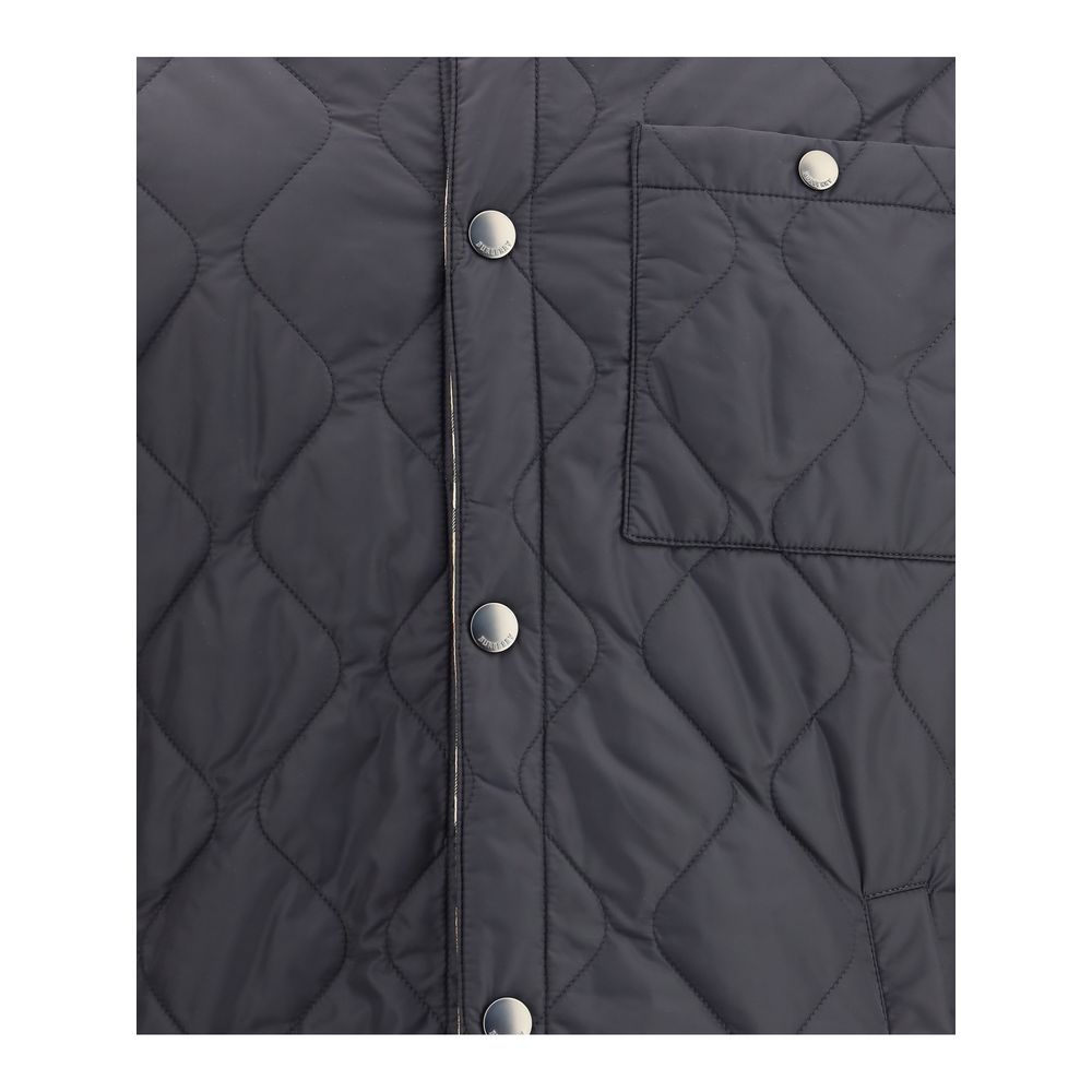 Burberry vändbar quiltad nylonjacka