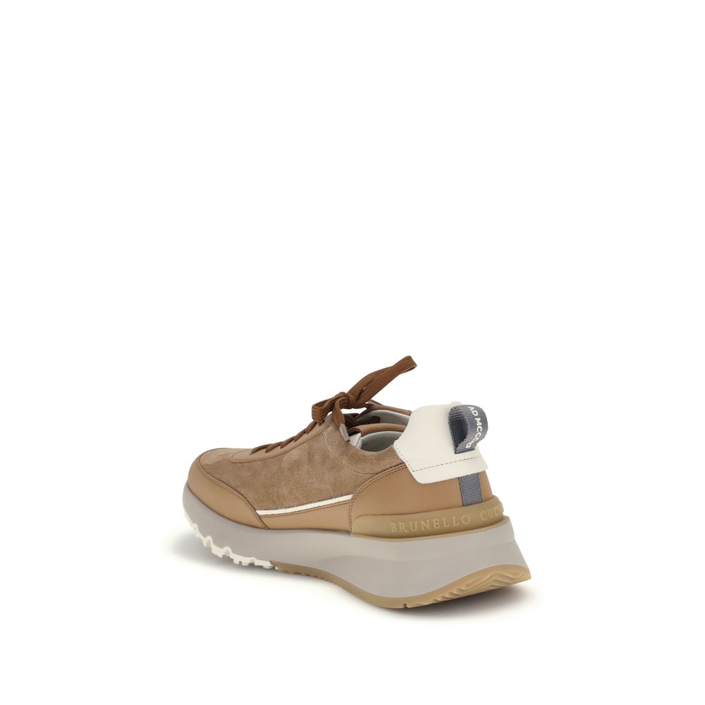 Brunello Cucinelli Lädersneakers