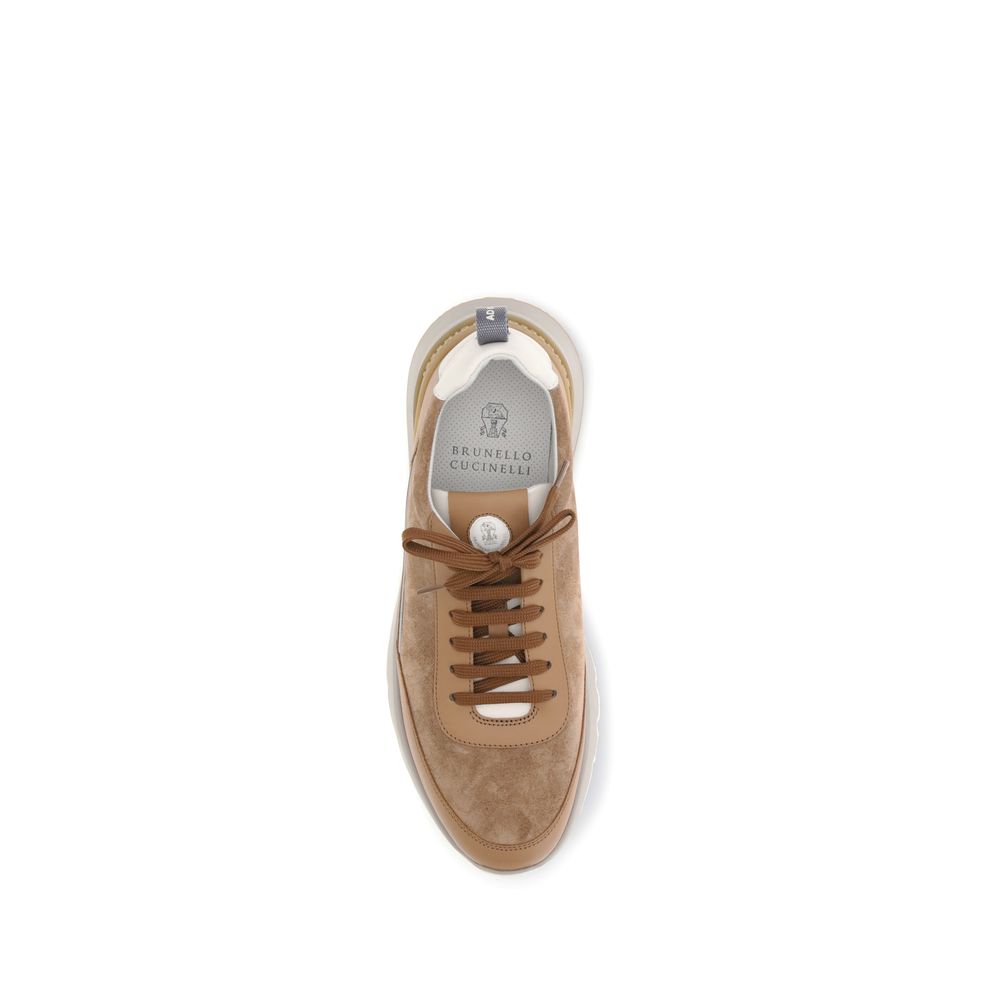 Brunello Cucinelli Lädersneakers
