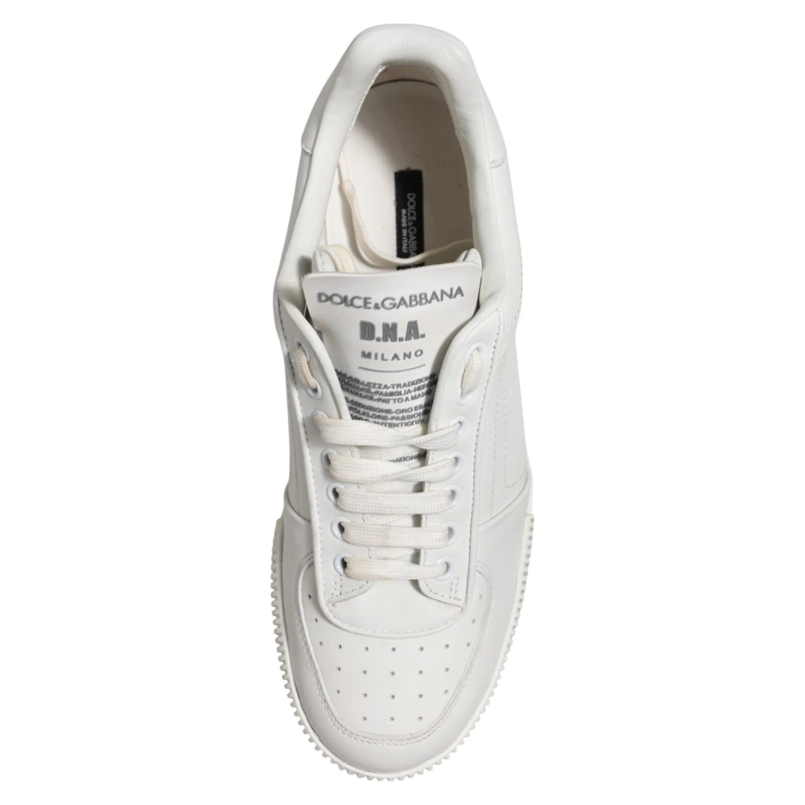 Dolce & Gabbana Vita Miami Läder Låga Sneakers Herrskor