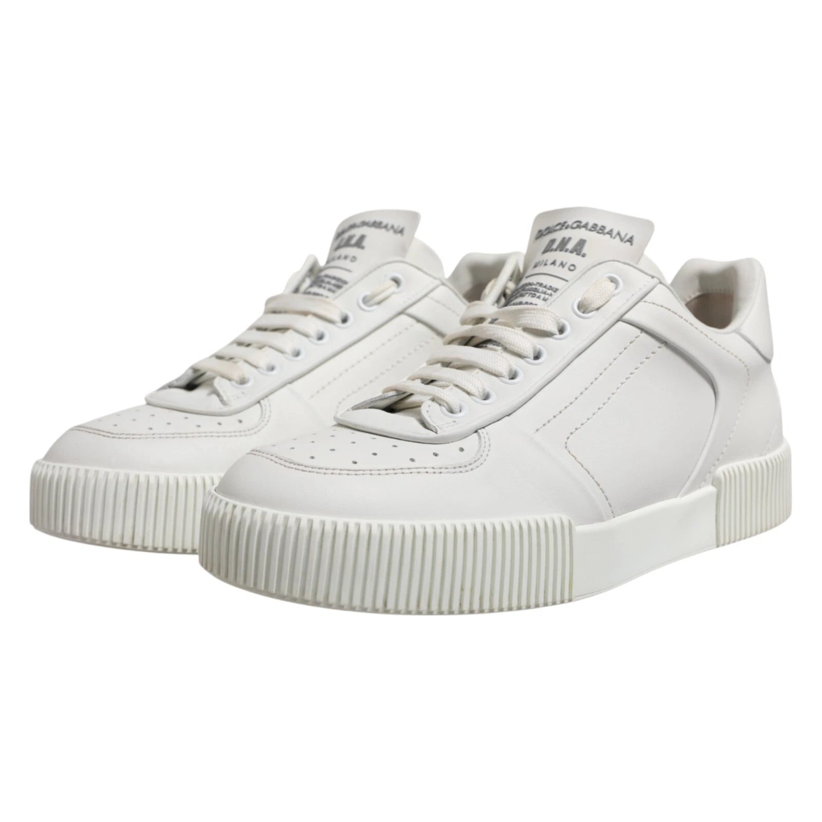 Dolce & Gabbana Vita Miami Läder Låga Sneakers Herrskor