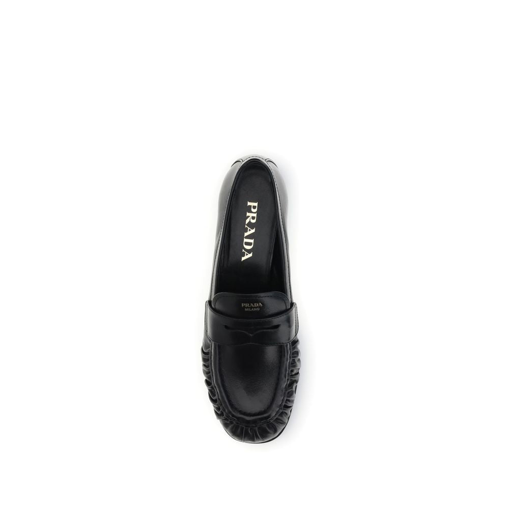 Prada Läderloafers