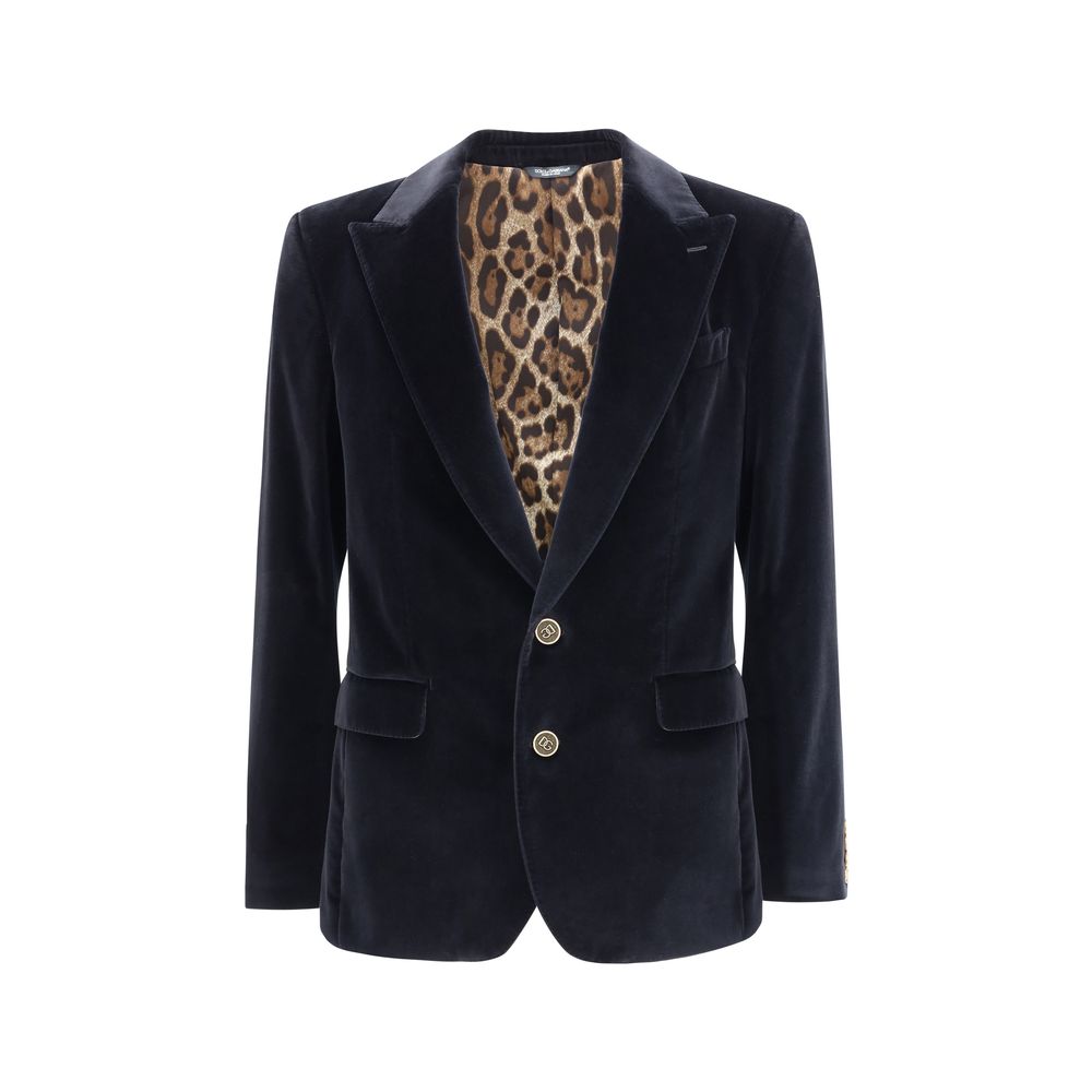 Dolce & Gabbana sammetsblazer i sicilien