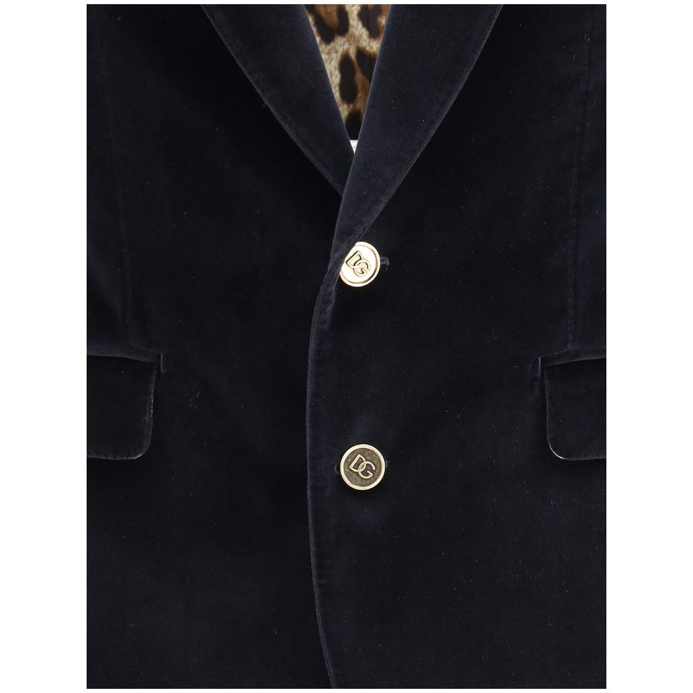 Dolce & Gabbana sammetsblazer i sicilien
