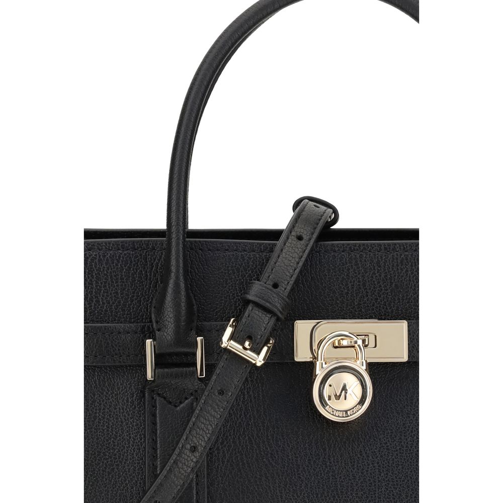 Michael Kors läderaxelväska