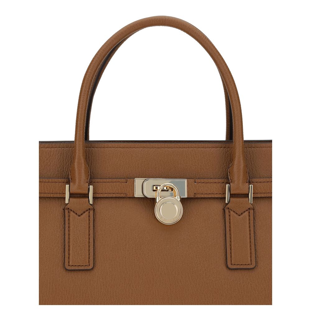 Michael Kors läderaxelväska
