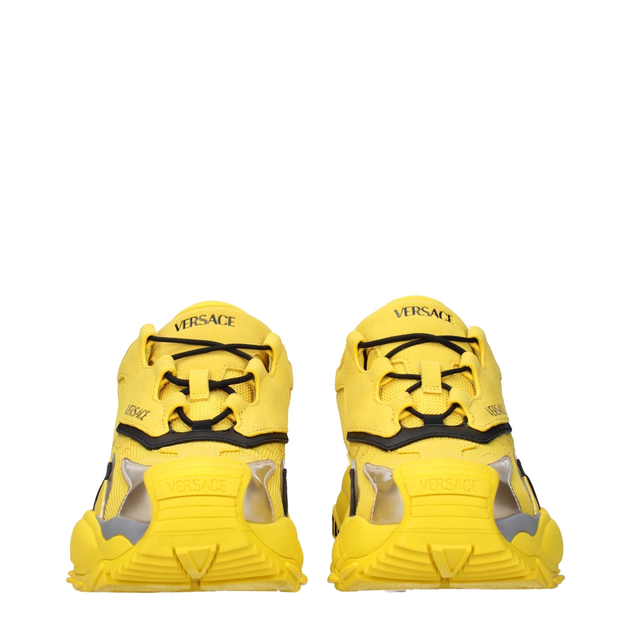 Versace Gula Tyg Athletic Sneakers