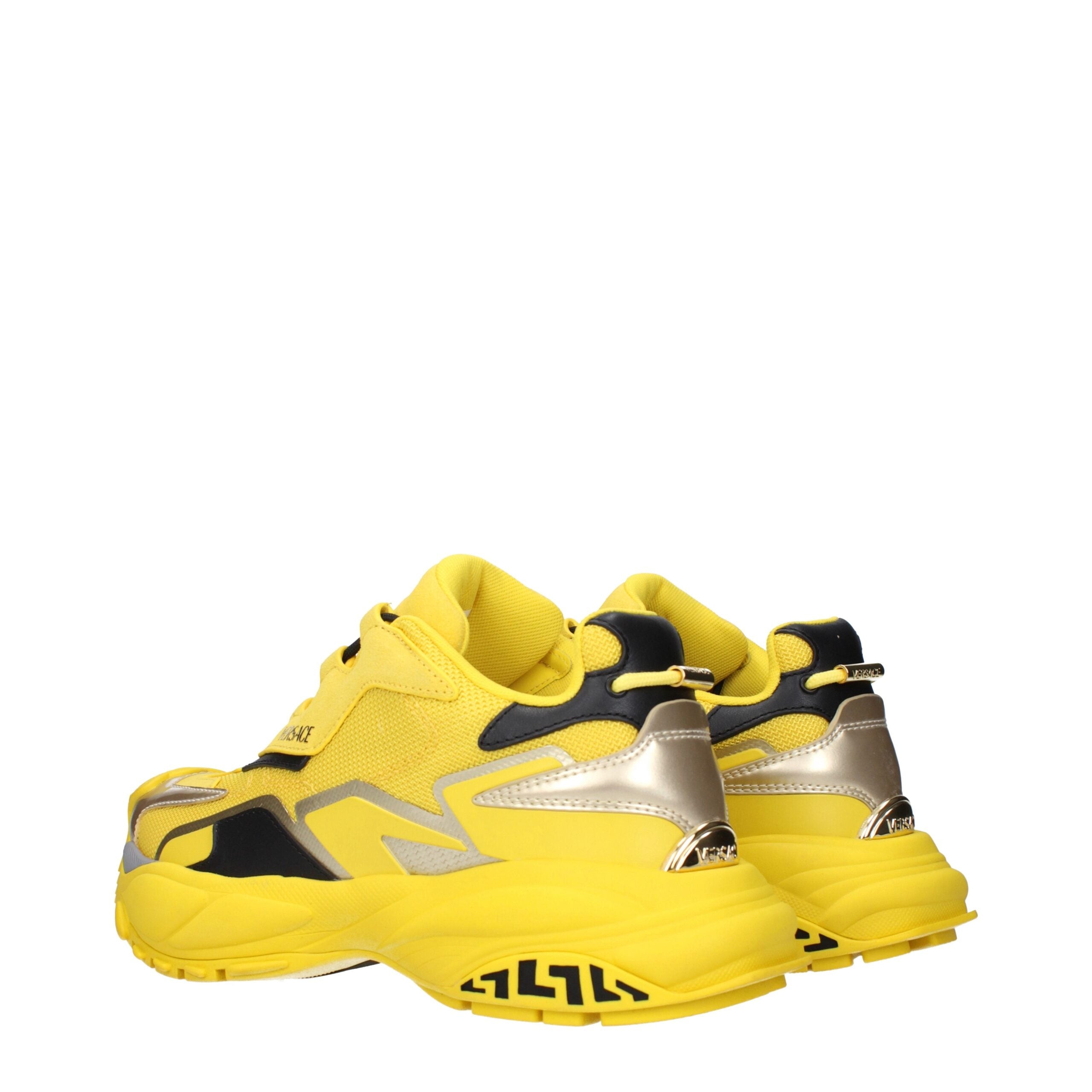 Versace Gula Tyg Athletic Sneakers