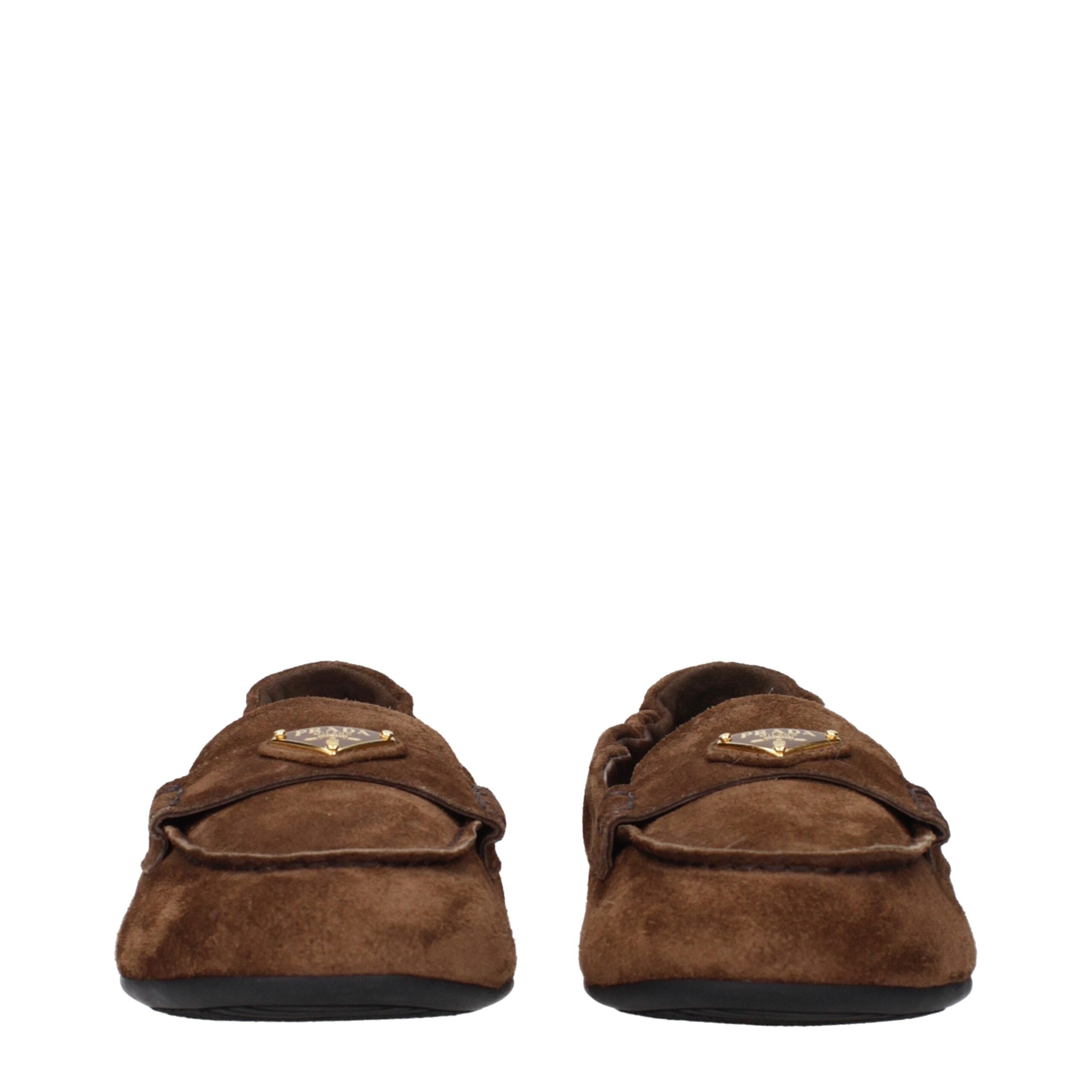 Prada Bruna Läder Slip-On Loafers