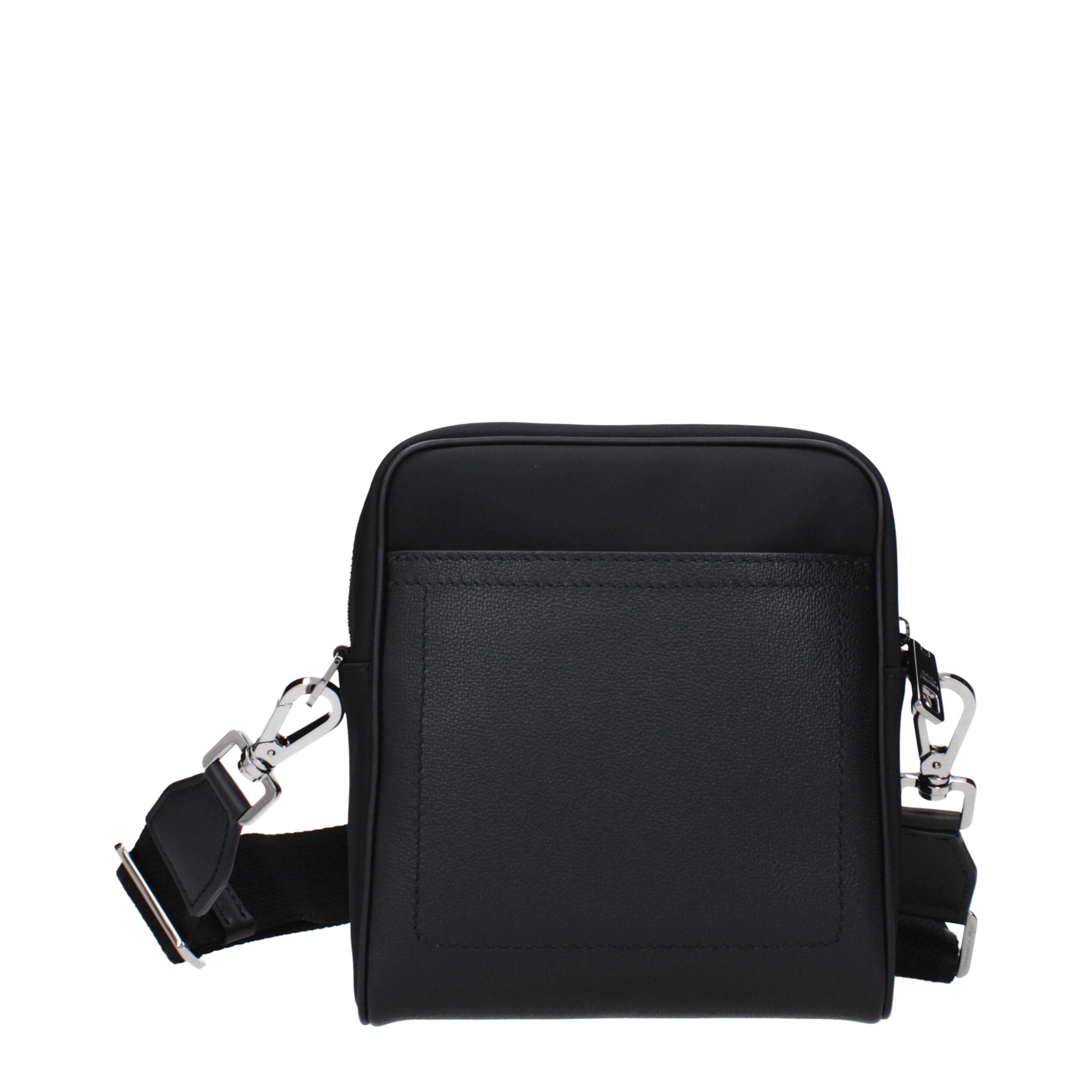 Dolce & Gabbana svarta tygaxelväskor