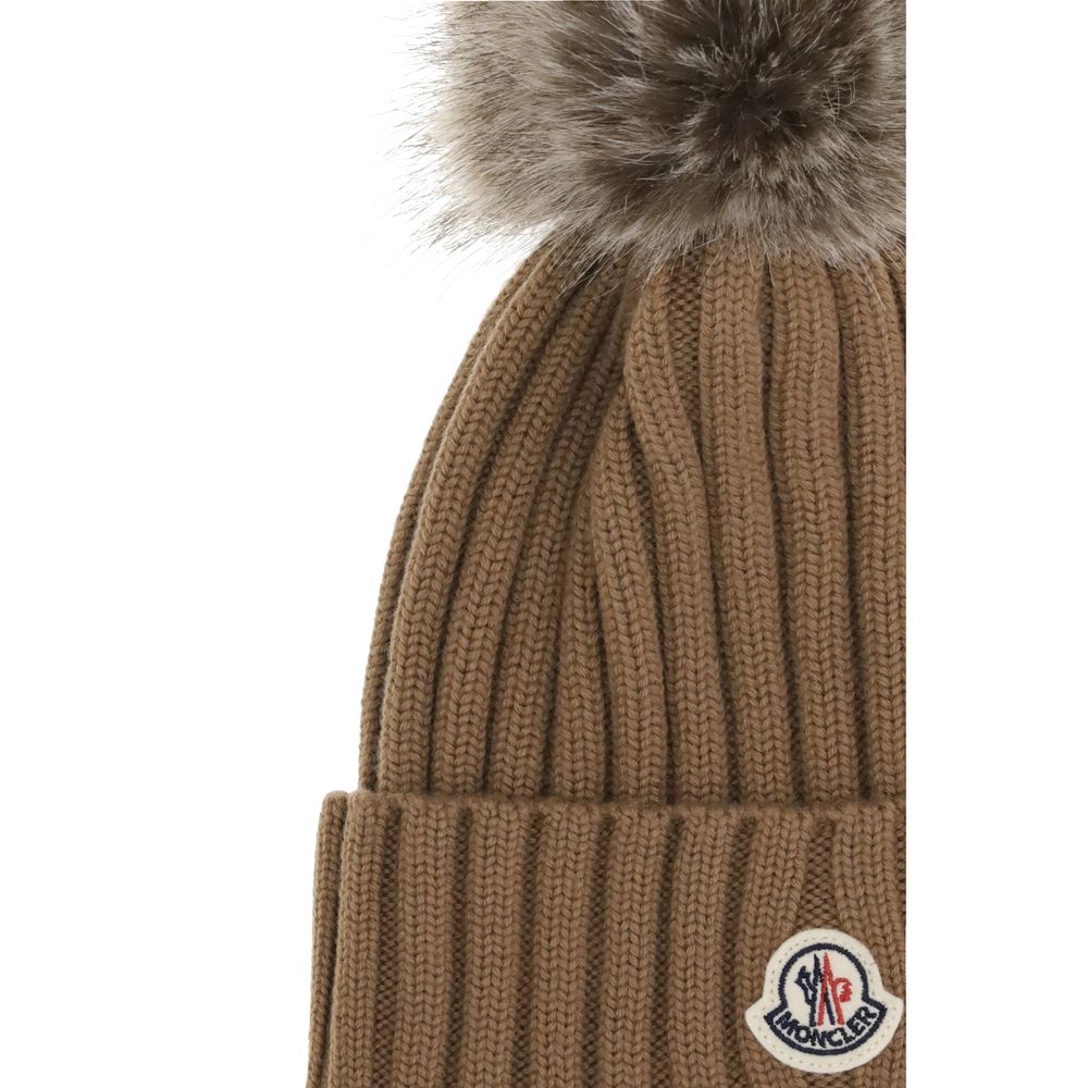 Moncler Pom Pom-hatt i ull