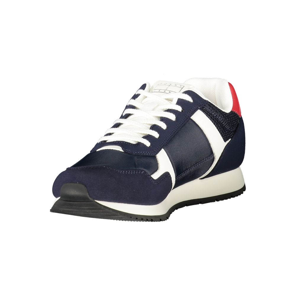 Tommy Hilfiger Blå Polyester Sneaker