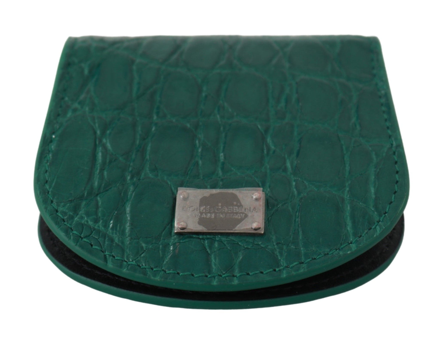 Dolce &amp;amp; Gabbana Grönt Exotic Skins Kondomfodral Plånbok