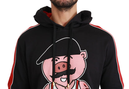 Dolce &amp;amp; Gabbana Black Pig of the Year Luvtröja