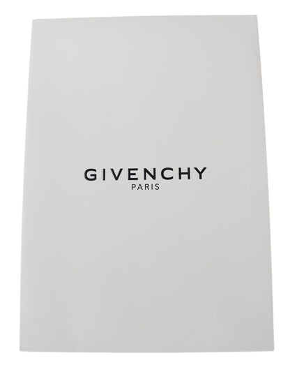 Givenchy Svart Vit Ull Unisex Vinter Varm Halsduk Omlottsjal