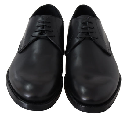 Dolce &amp;amp; Gabbana svarta läderskor SARTORIA handgjorda
