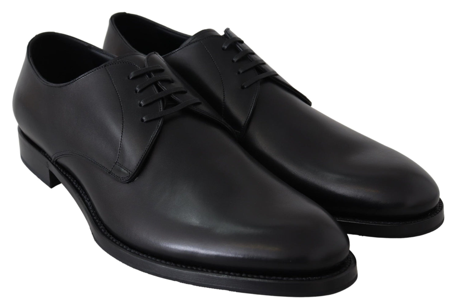 Dolce &amp;amp; Gabbana svarta läderskor SARTORIA handgjorda
