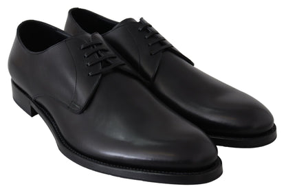 Dolce &amp;amp; Gabbana svarta läderskor SARTORIA handgjorda