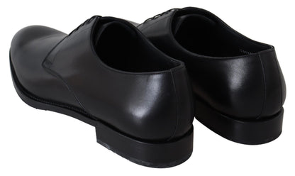 Dolce &amp;amp; Gabbana svarta läderskor SARTORIA handgjorda
